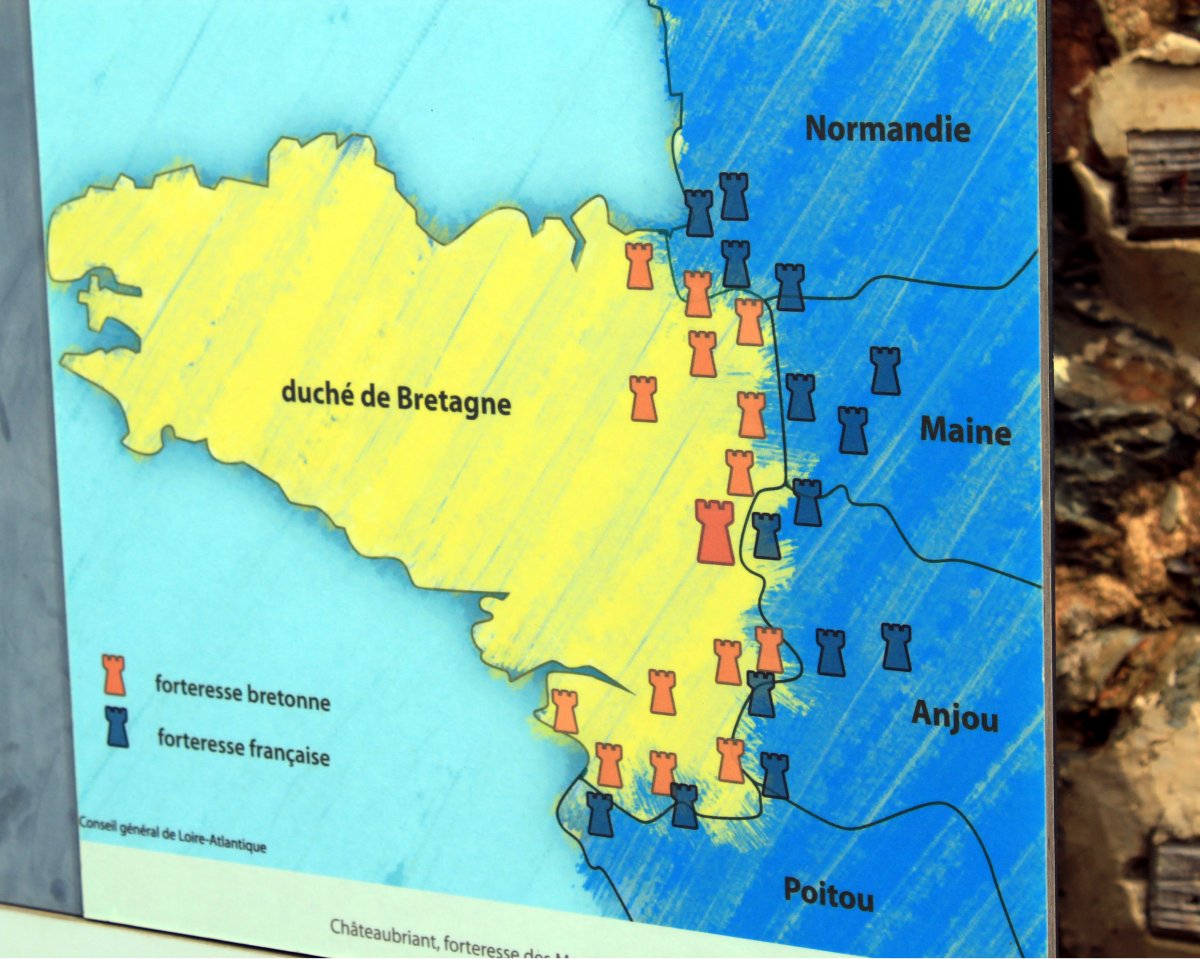 Mapa castillos fronterizos