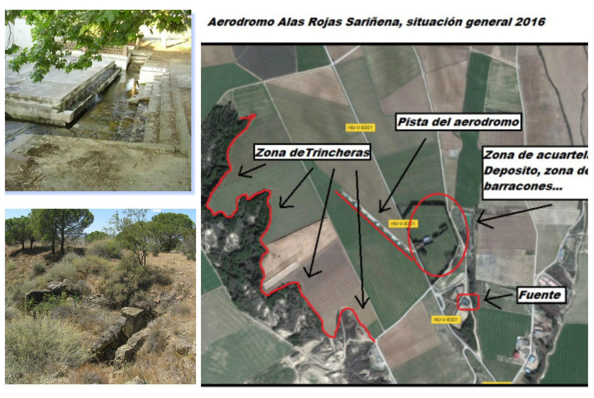 collage Aeródromo Alas Rojas